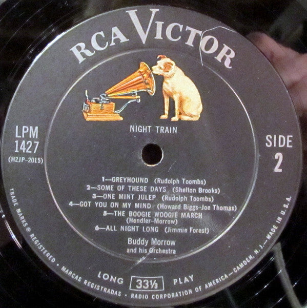 Buddy Morrow And His Orchestra : Night Train (LP, Album, Mono, Ind)