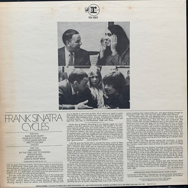 Frank Sinatra : Cycles (LP, Album, San)