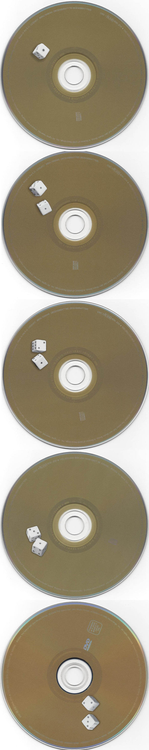 Bon Jovi : 100,000,000 Bon Jovi Fans Can't Be Wrong... (The Premiere Collection) (4xCD, Comp + DVD-V + Box)