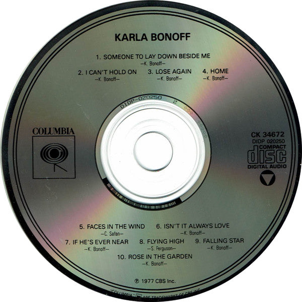 Karla Bonoff : Karla Bonoff (CD, Album, RE, RM)
