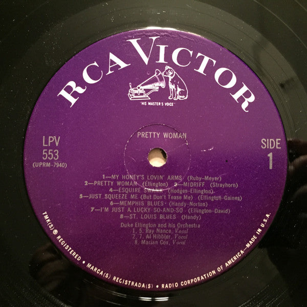 Duke Ellington And His Orchestra : Pretty Woman (LP, Comp, Mono, RM)