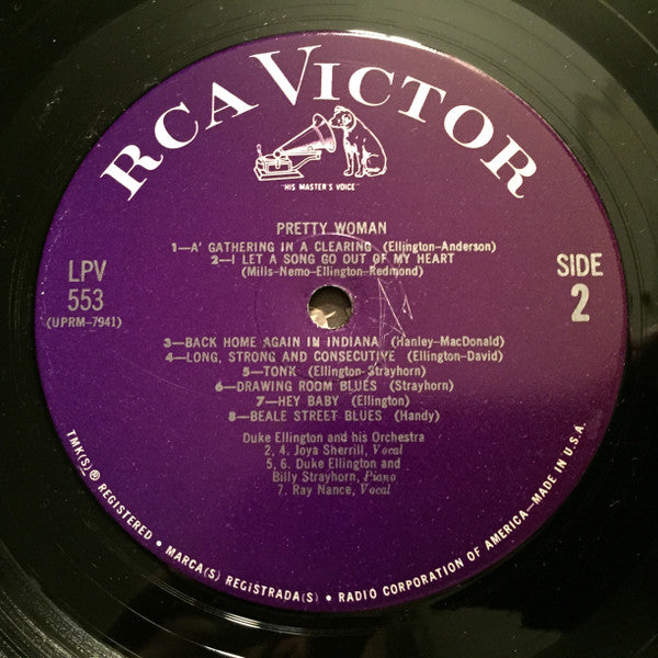 Duke Ellington And His Orchestra : Pretty Woman (LP, Comp, Mono, RM)