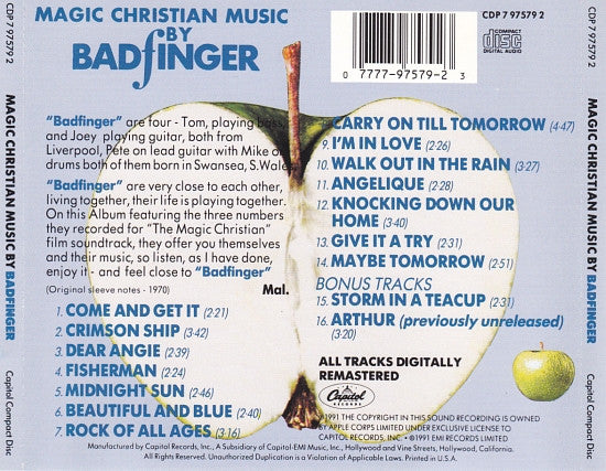 Badfinger : Magic Christian Music (CD, Album, RE, RM)