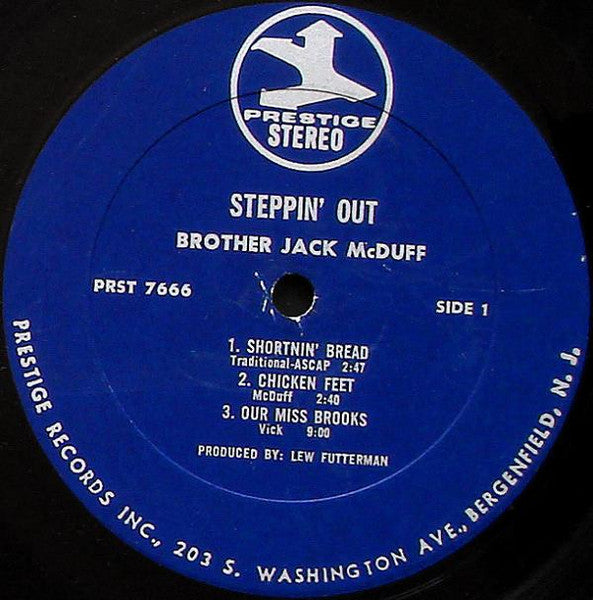 Brother Jack McDuff : Steppin' Out (LP, Album)