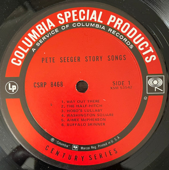 Pete Seeger : Pete Seeger Story Songs (LP)