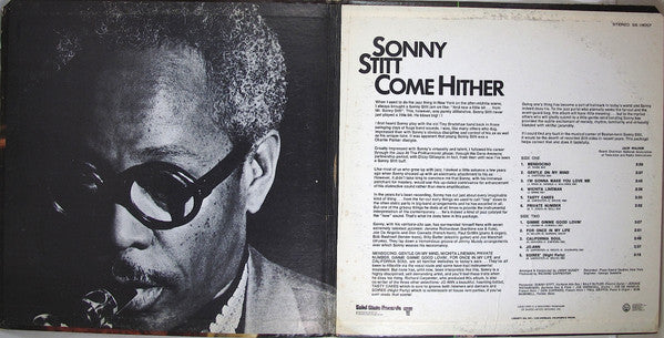 Sonny Stitt : Come Hither (LP, Album)