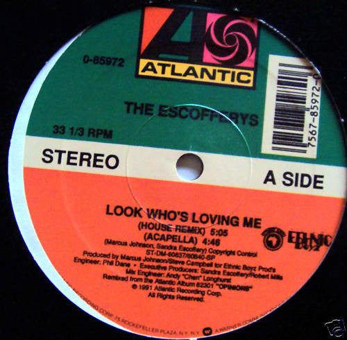 The Escoffery's : Look Who's Loving Me (12")