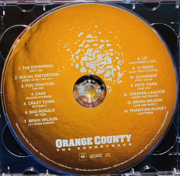 Various : Orange County (The Soundtrack) (CD, Comp + CD, Ltd, Promo, Smplr)