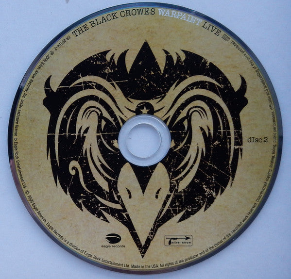 The Black Crowes : Warpaint Live (2xCD, Album)