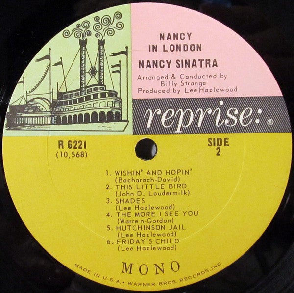 Nancy Sinatra : Nancy In London (LP, Album, Mono)