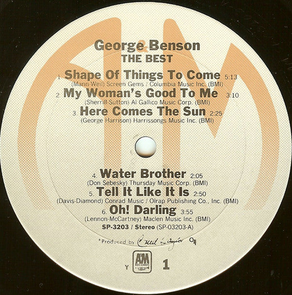 George Benson : The Best (LP, Comp)