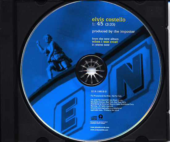 Elvis Costello : 45 (CD, Single, Promo)