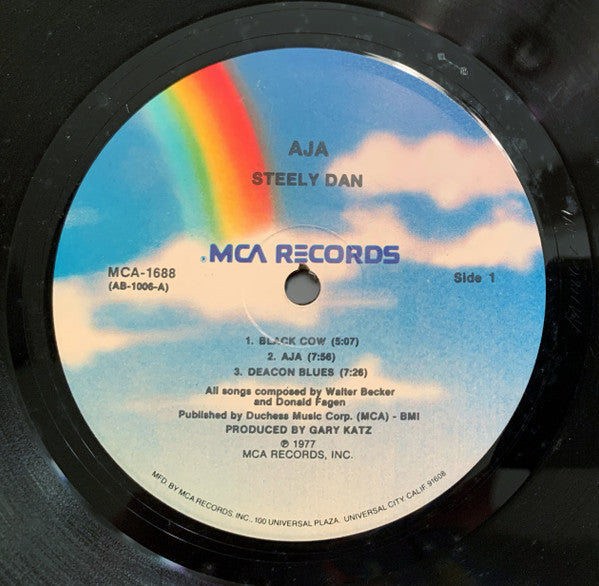 Steely Dan : Aja (LP, Album, RE)