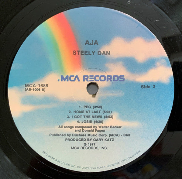 Steely Dan : Aja (LP, Album, RE)