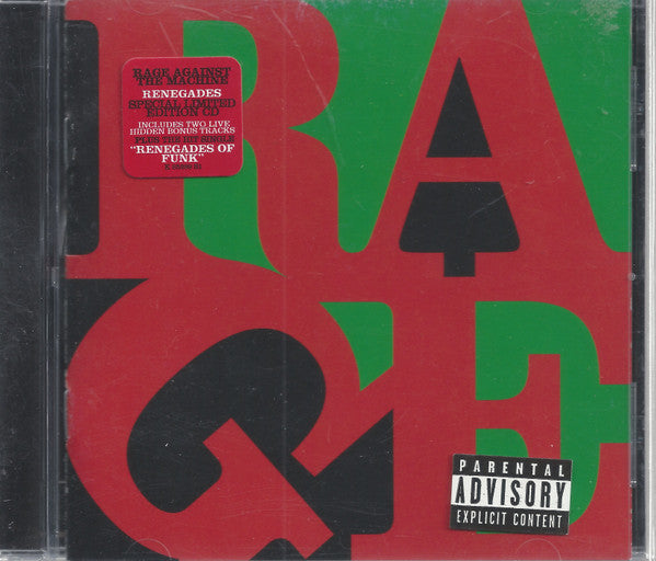 Rage Against The Machine : Renegades (CD, Album, Ltd, Gre)