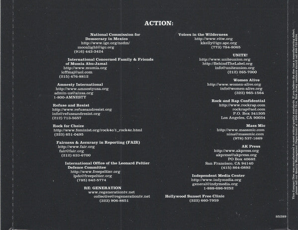 Rage Against The Machine : Renegades (CD, Album, Ltd, Gre)