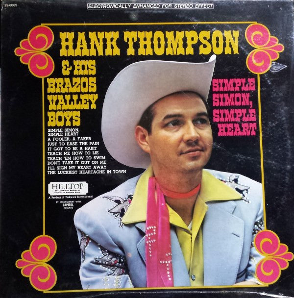 Hank Thompson & His Brazos Valley Boys* : Simple Simon, Simple Heart (LP, Album, RE)