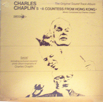 Charlie Chaplin : Charles Chaplin's A Countess From Hong Kong - The Original Soundtrack Album (LP, Album, Mono, Pin)