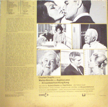 Charlie Chaplin : Charles Chaplin's A Countess From Hong Kong - The Original Soundtrack Album (LP, Album, Mono, Pin)