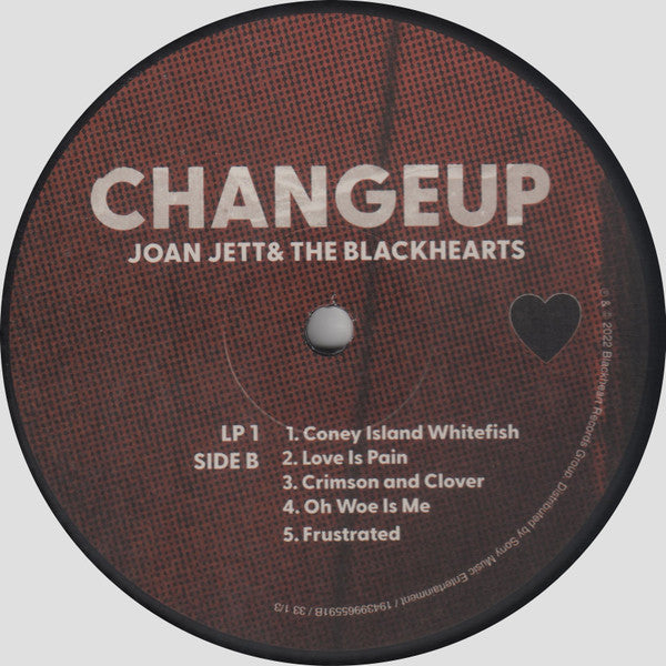 Joan Jett & The Blackhearts : Changeup (2xLP, Album, Gat)