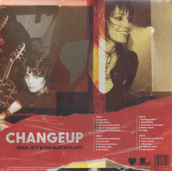 Joan Jett & The Blackhearts : Changeup (2xLP, Album, Gat)