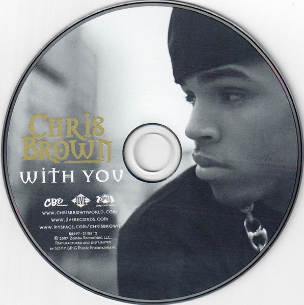 Chris Brown (4) : With You (CD, Single, Promo)