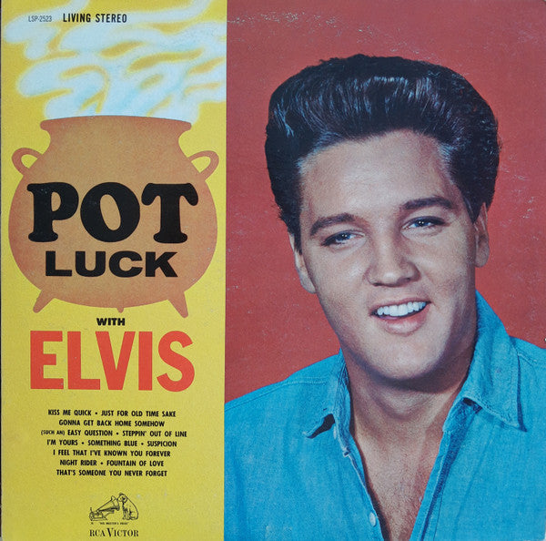 Elvis Presley : Pot Luck (LP, Album, Ind)