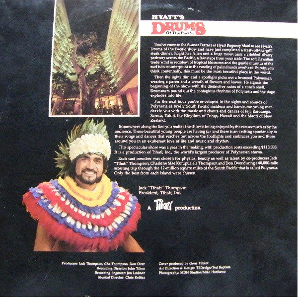 Hyatt's Drums Of The Pacific, Francis Kamahele : Hyatt's Drums Of The Pacific (LP)
