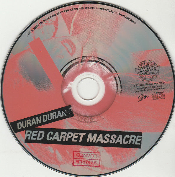 Duran Duran : Red Carpet Massacre (CD, Album, Promo)