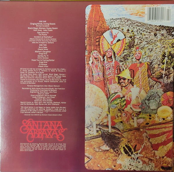 Santana : Abraxas (LP, Album, RP, Car)