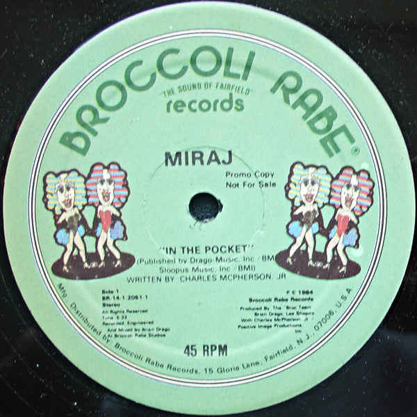 Miraj (2) : In The Pocket (12", Promo)