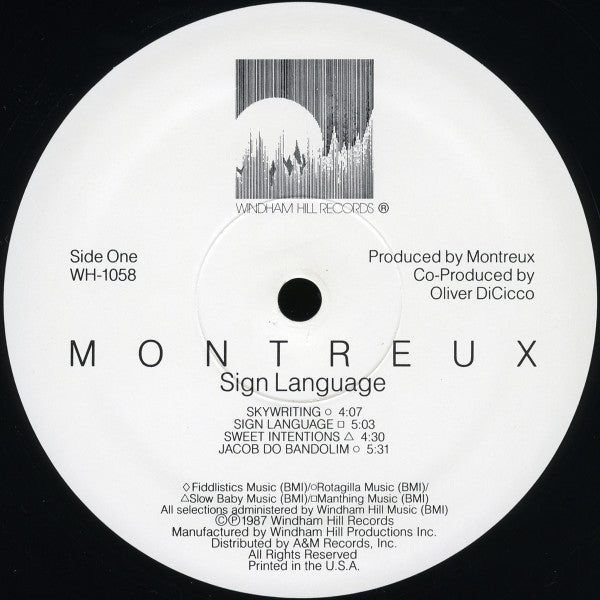 Montreux : Sign Language (LP, Album, All)