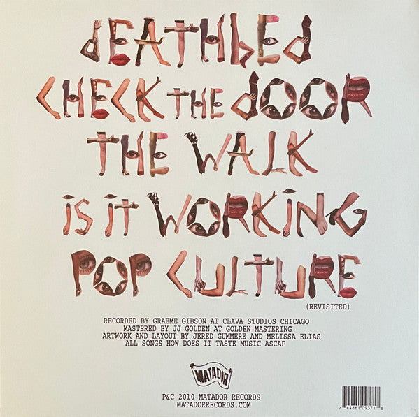 The Ponys : Deathbed Plus 4 (12")
