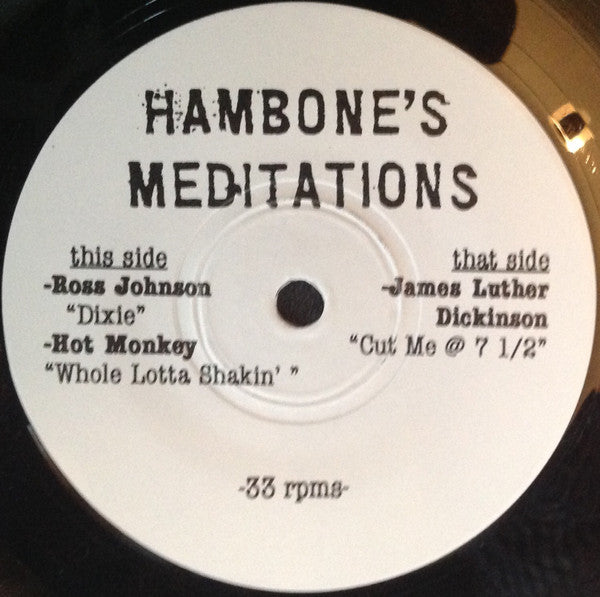 Various : Hambone's Meditations (7")