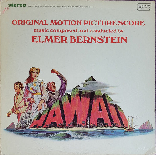 Elmer Bernstein : Hawaii / Original Motion Picture Score (LP, Album, Club, Jac)