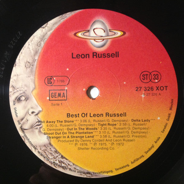 Leon Russell : Best Of Leon (LP, Comp)