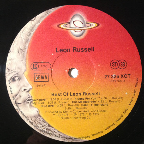 Leon Russell : Best Of Leon (LP, Comp)