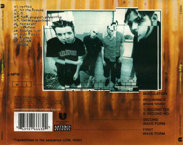 6gig : Tincan Experiment (CD, Album)