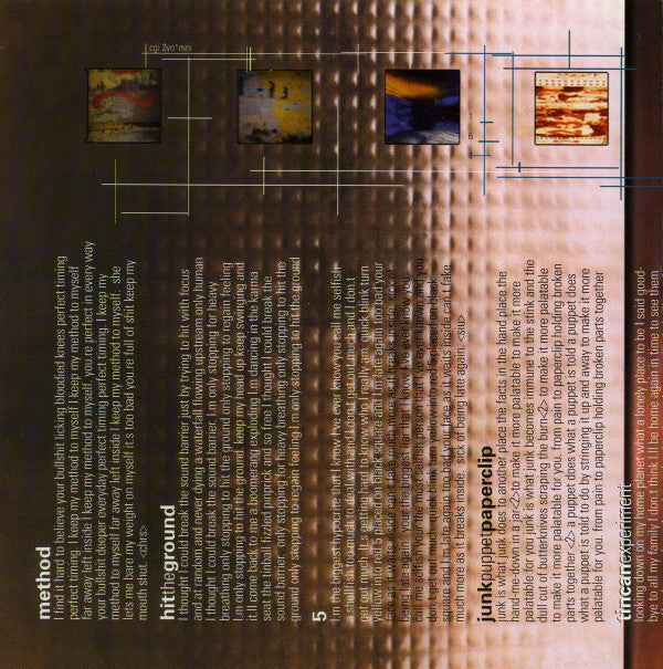 6gig : Tincan Experiment (CD, Album)