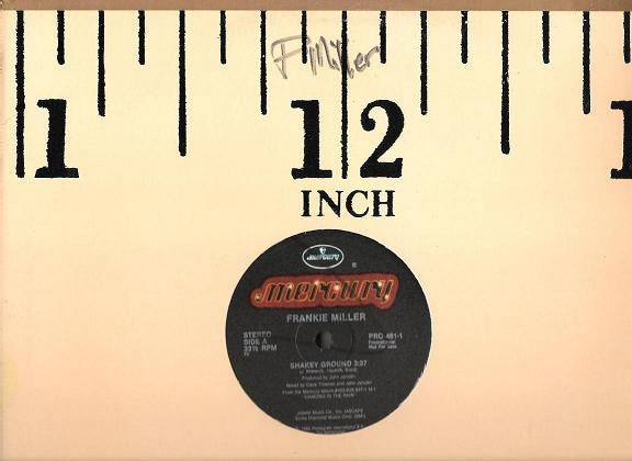 Frankie Miller : Shakey Ground (12", Promo)