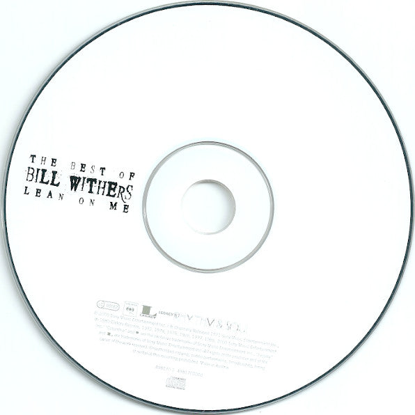 Bill Withers : The Best Of Bill Withers - Lean On Me (CD, Comp, RM)