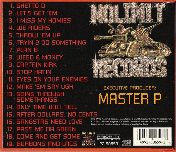 Master P : Ghetto D (CD, Album)