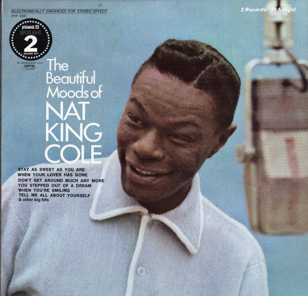 Nat King Cole : The Beautiful Moods Of Nat King Cole (2xLP, Comp)
