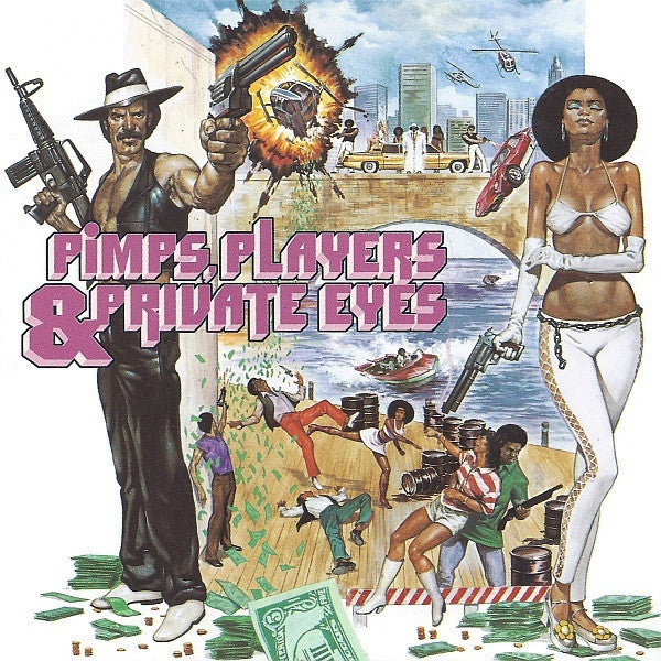 Various : Pimps, Players & Private Eyes (CD, Comp, Promo)