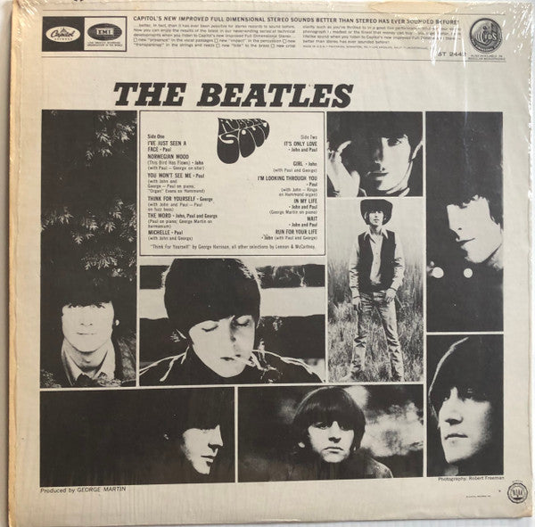 The Beatles : Rubber Soul (LP, Album, RE, Jac)