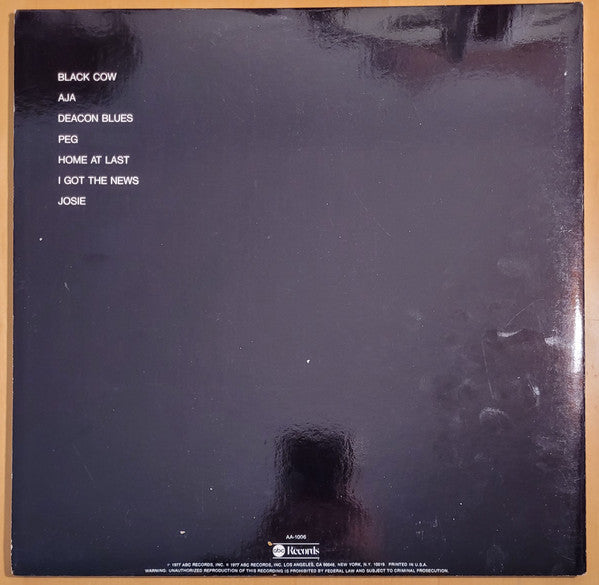Steely Dan : Aja (LP, Album, RP)