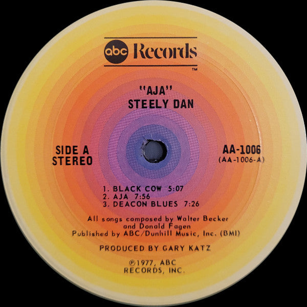 Steely Dan : Aja (LP, Album, RP)