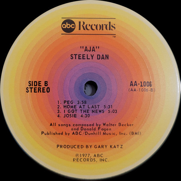 Steely Dan : Aja (LP, Album, RP)
