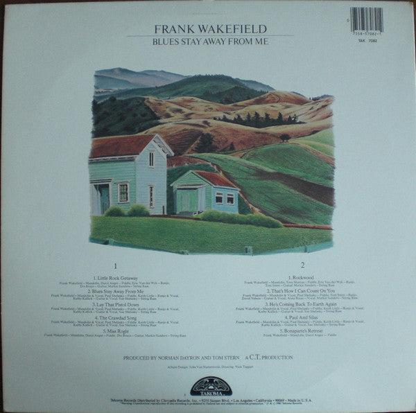 Frank Wakefield : Blues Stay Away From Me (LP, Album)