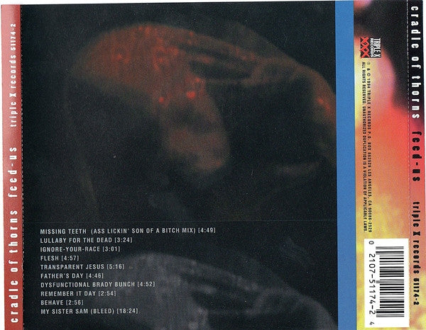 Cradle Of Thorns : Feed-Us (CD, Album)